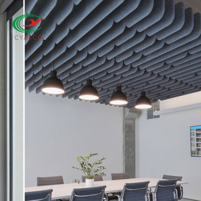 Soundproofing Comités van het Vezel Akoestische Plafond maken Veelkleurig vuurvast