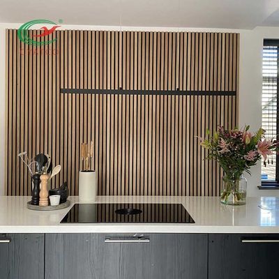 Binnenlandse Muur Houten Akoestische Comités Multifunctionele Vuurvast