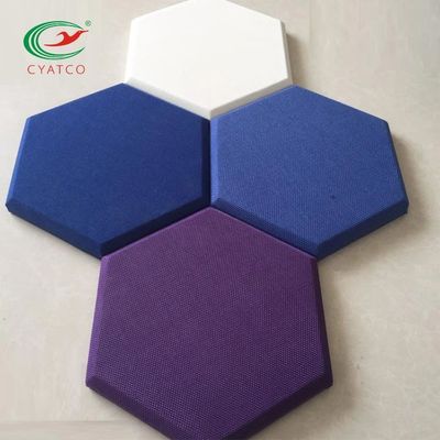 Het vochtbestendige Hexagon Akoestisch Comité Ontwerp Onschadelijke Correcte Bevochtigen