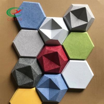 De Comités van het Multiscene Hexagon Akoestische Plafond Niet-toxische Geurloos van Muurtegels