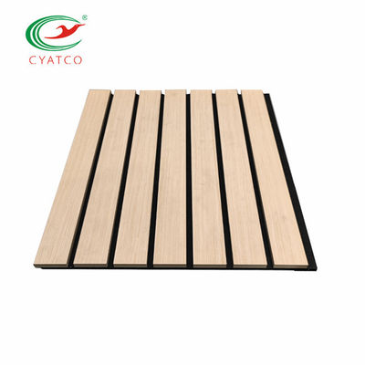 Polyester Houten Correct Akoestisch Comité 2400x600mm Hitteisolatie