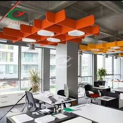 De rekupereerbare Comités Eco van het HUISDIEREN Akoestische Plafond Vriendschappelijk voor Binnenhuisarchitectuur