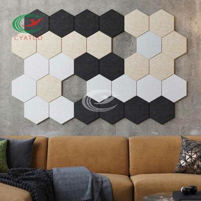 Recycled Polymer Modern akoestisch wandpaneel Klasse A ASTM E84 40+ Kleuren