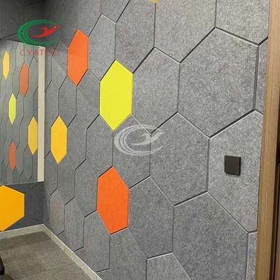 Het duurzame HUISDIER voelde Hexagon Akoestische Comités Lichtgewichtvlam - vertrager