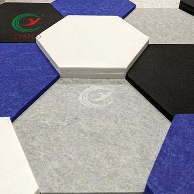 Het duurzame HUISDIER voelde Hexagon Akoestische Comités Lichtgewichtvlam - vertrager