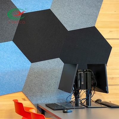 OEM Geluiddichte Hexagon Akoestische Comités Praktische Vriendschappelijke Eco