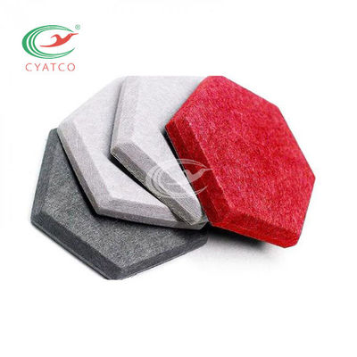 Het HUISDIEREN Hexagon Akoestische Comités van de theatermuur Correcte Absorptie van Mildewproof