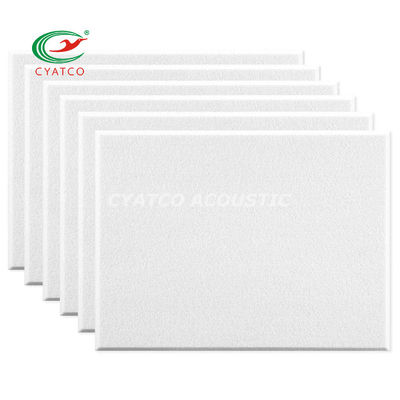 10 Pakketten witte polyëtervezel akoestische panelen 18 mm voor wanddecoratie
