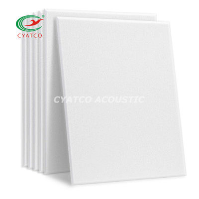10 Pakketten witte polyëtervezel akoestische panelen 18 mm voor wanddecoratie